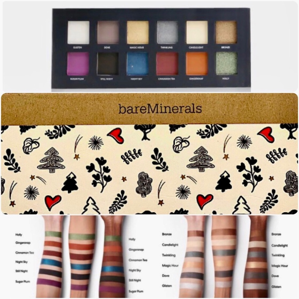 BareMinerals good tidings GEN NUDE eyeshadow palette